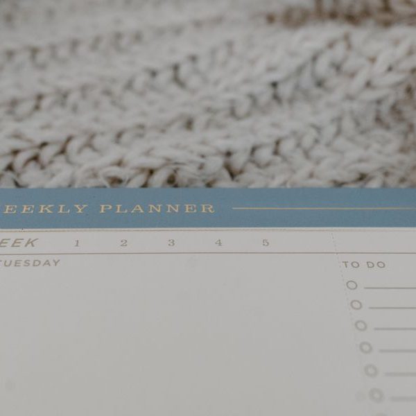 Whole Person Self Care Planner